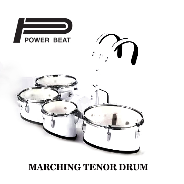 Power Beat Tenor Marching Toms Quadro Drum Set